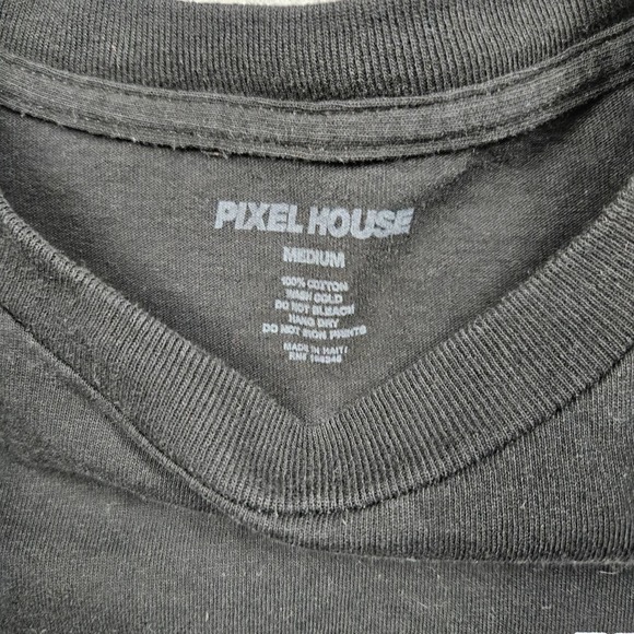 Pixel House Zumiez PXL House Cheetah Monkey NFT Graphic Tee Shirt Mens Medium - Picture 4 of 6